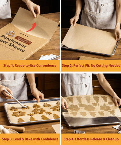 GENLGE pre-cut sheets save prep time and improve kitchen flow.