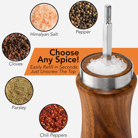 Gennua Kitchen adjustable coarseness dial lets you tailor grind size precisely.