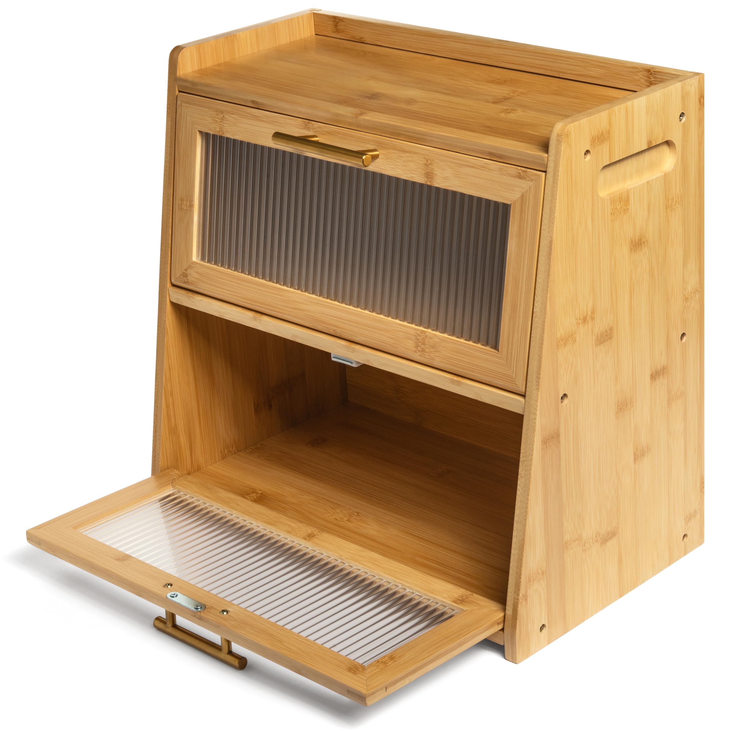 Gennua Kitchen built-in handles enable easy carrying and repositioning.