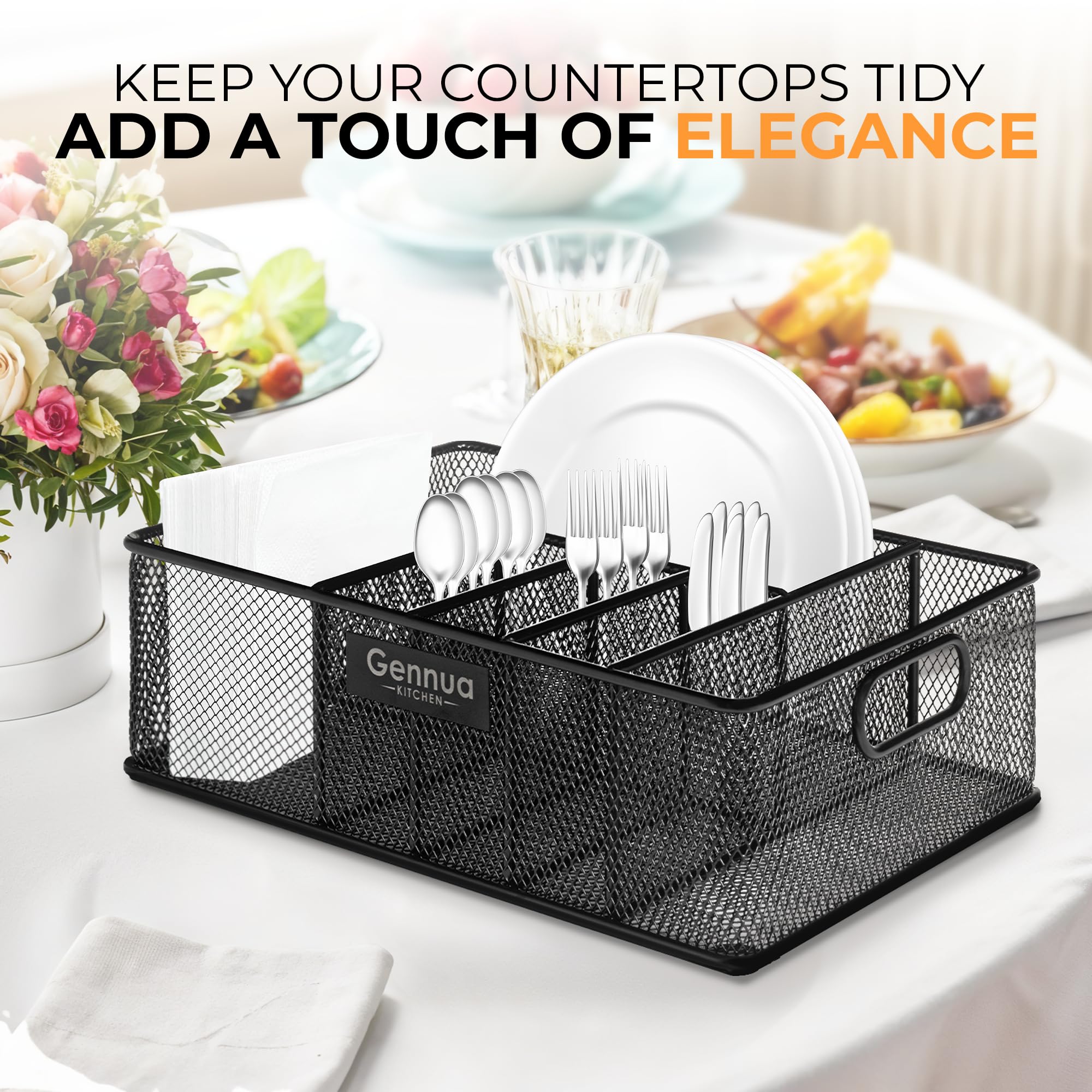 Gennua Kitchen two handles ease transport for outings