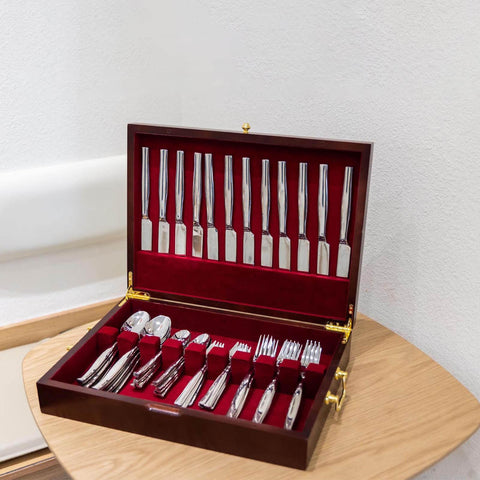 genrice decorative silverware chest enhances kitchen or dining room