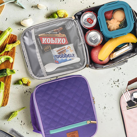 Genteen portable lunch box is ideal for work, school, and travel.