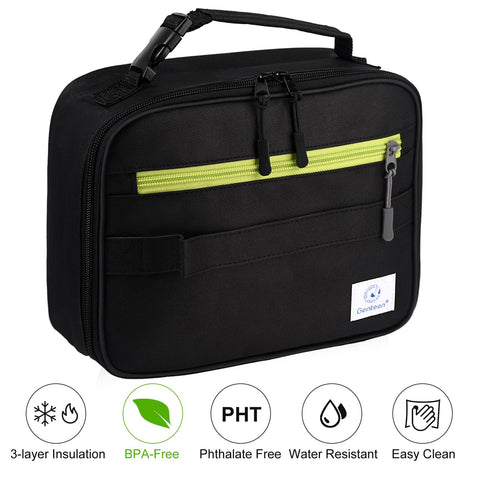 Genteen durable oxford fabric withstands daily school use.