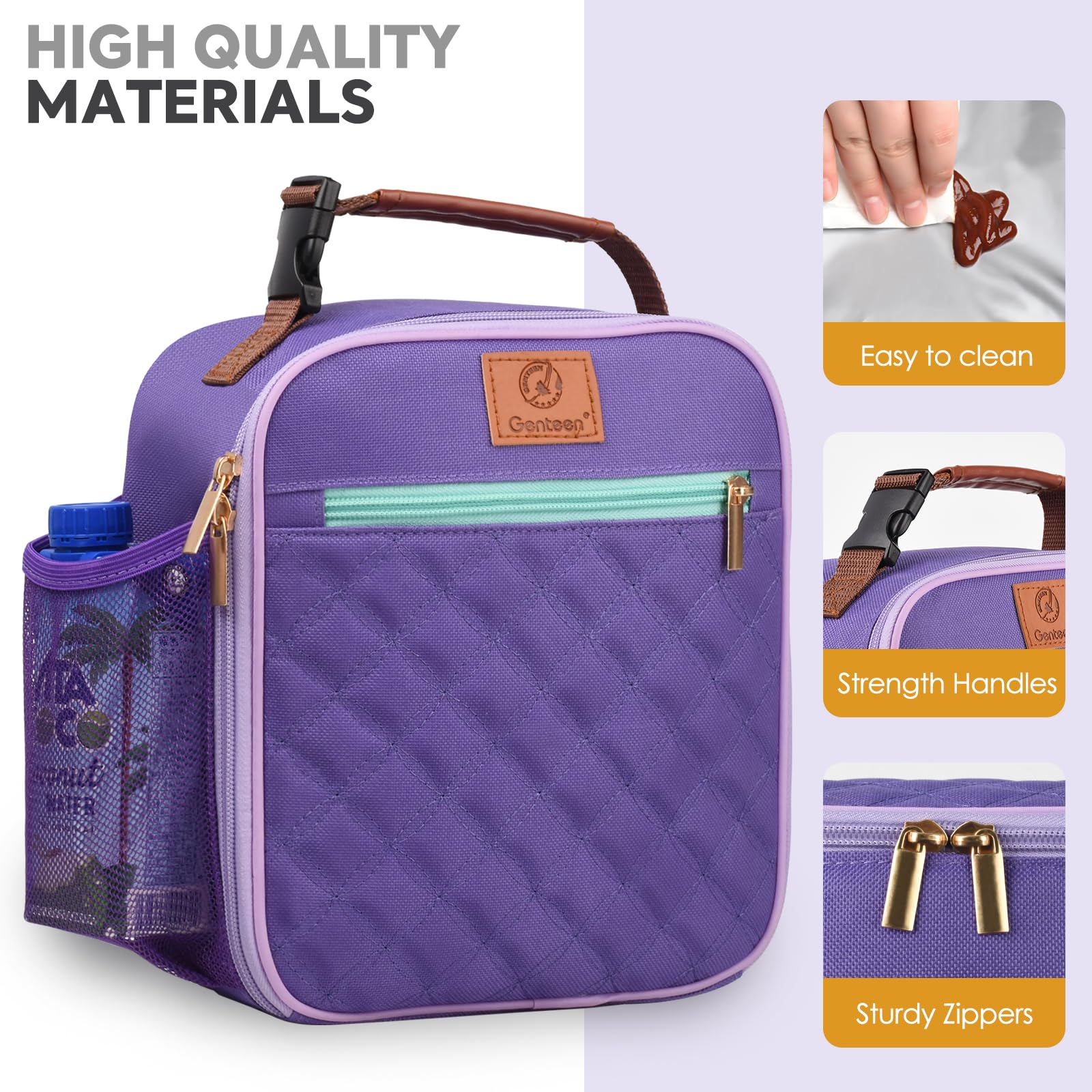Genteen lightweight lunch box designed for everyday commuting and trips.