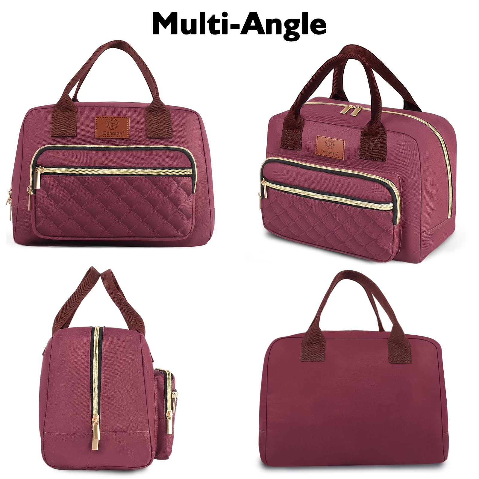 Genteen versatile lunch tote suitable for picnics and gym visits