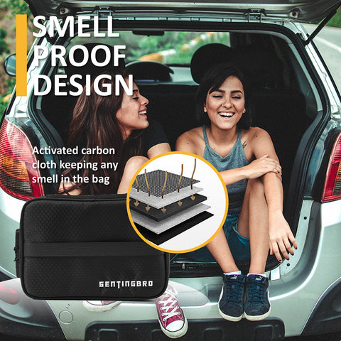 GENTINGBRO Lock Bag large capacity fits daily essentials and snacks