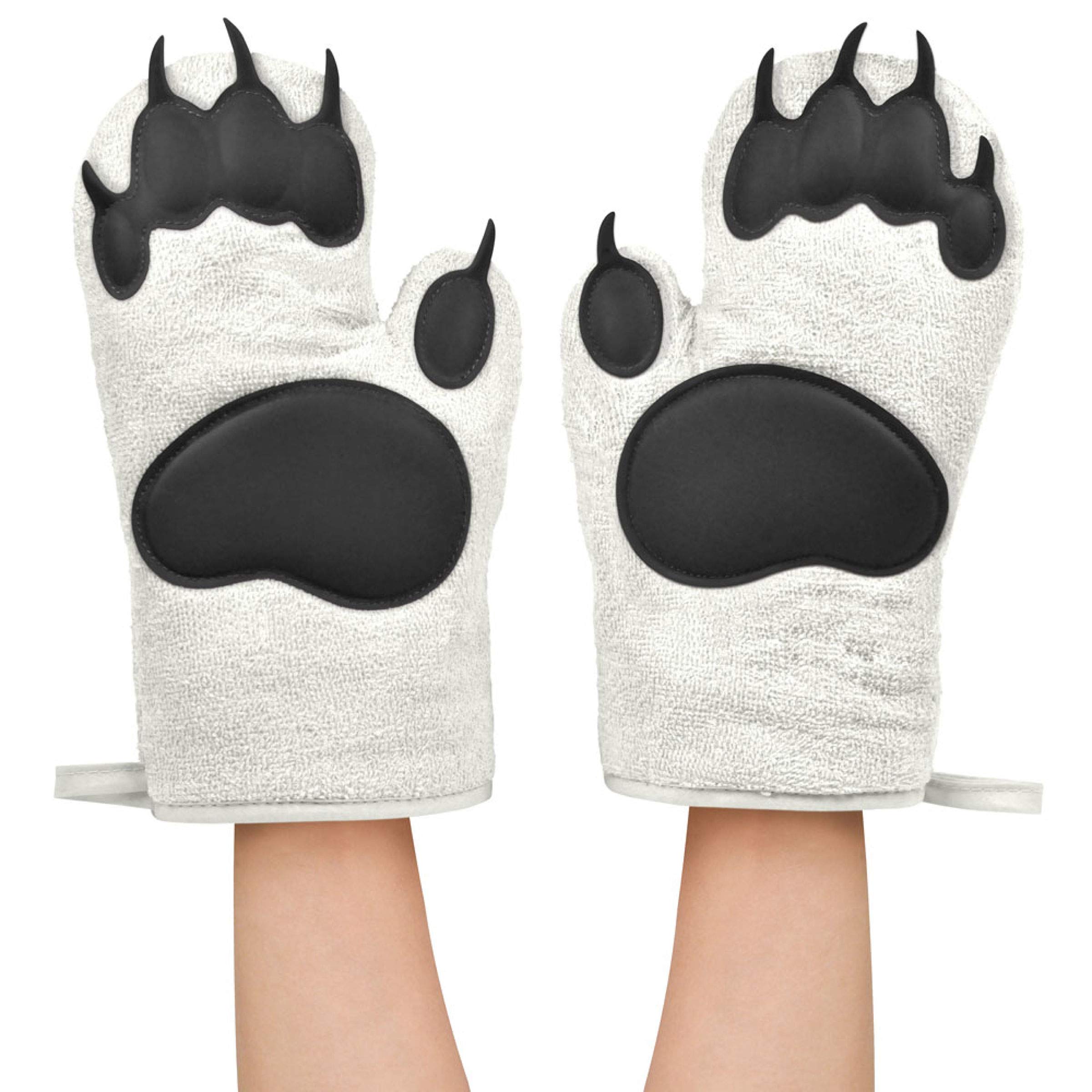 Genuine Fred Polar Bear Hands right mitt designed for dexterous handling of hot dishes