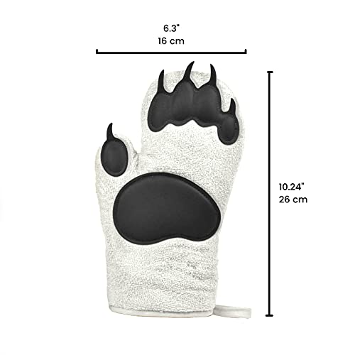 Genuine Fred Polar Bear Hands silicone pads provide heat resistance and grip