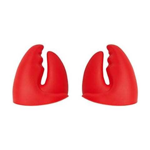 Genuine Fred Pot Pinchers red lobster claw grips hot pots safely.