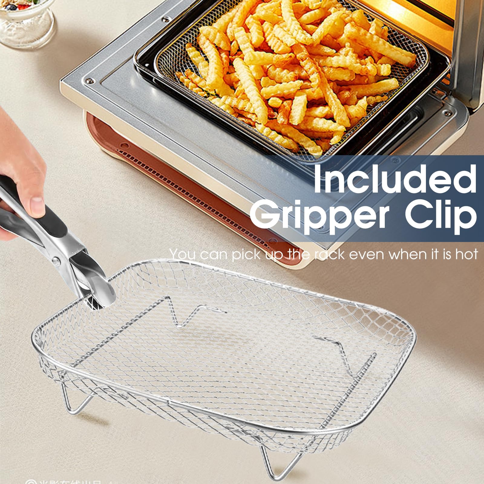 Geolinhome rack dimensions fit most trays for flexible cooking