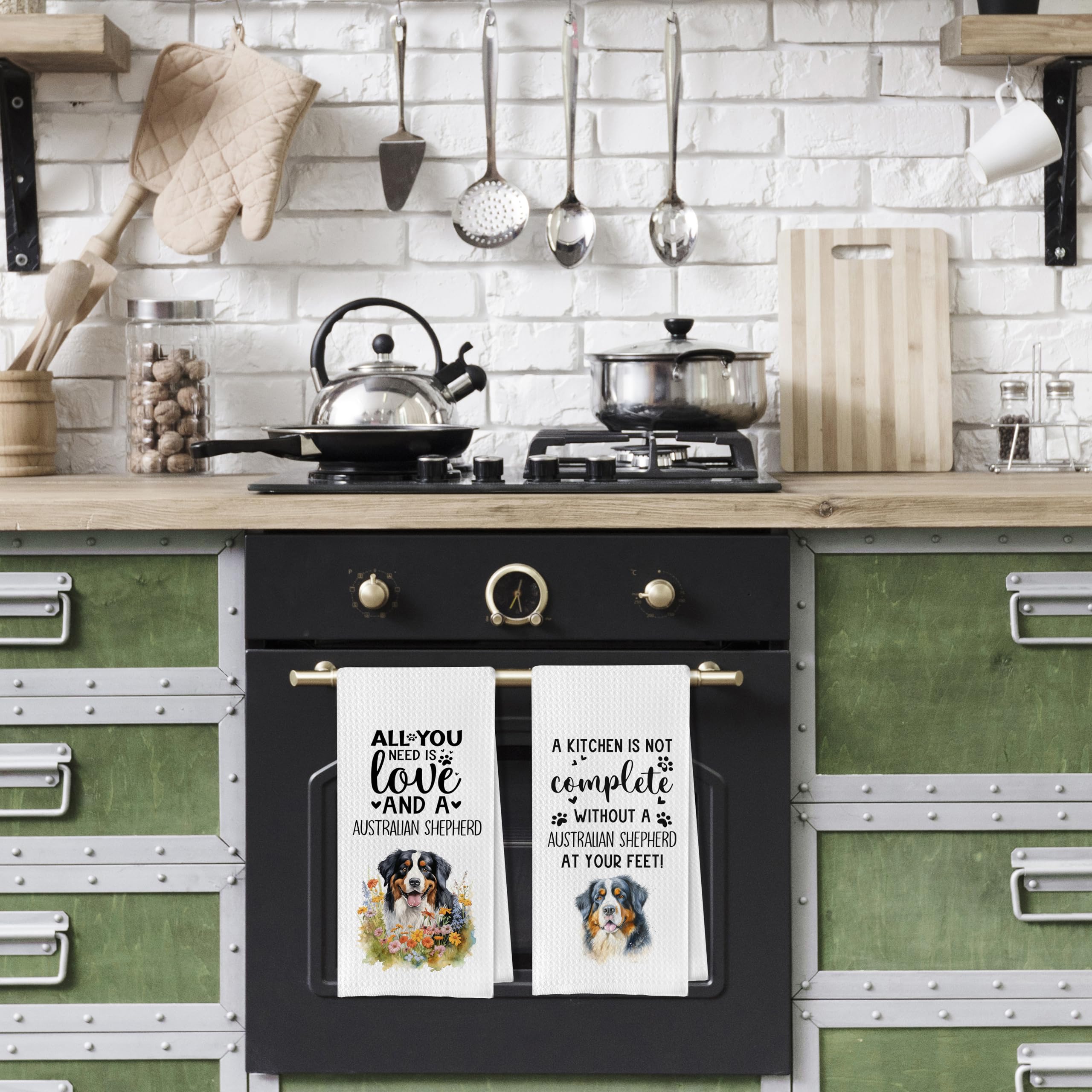 Geqtt kitchen towels easy care: machine washable and tumble dry ready