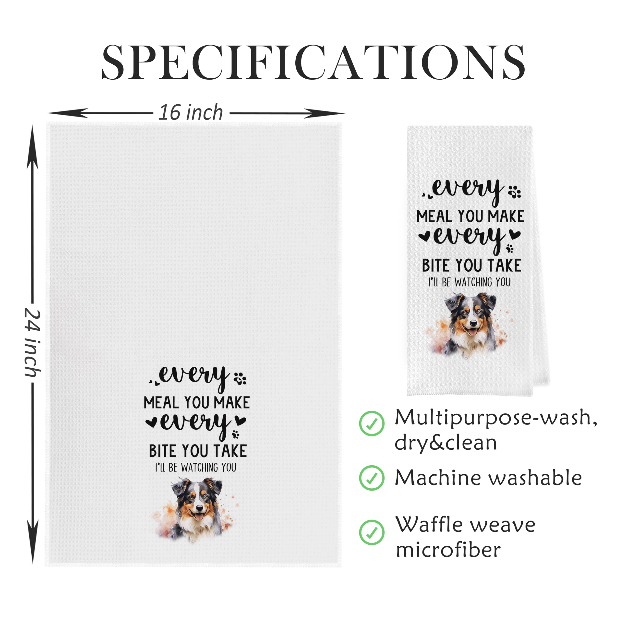 Geqtt waffle weave microfiber towels close-up showing soft texture and weave