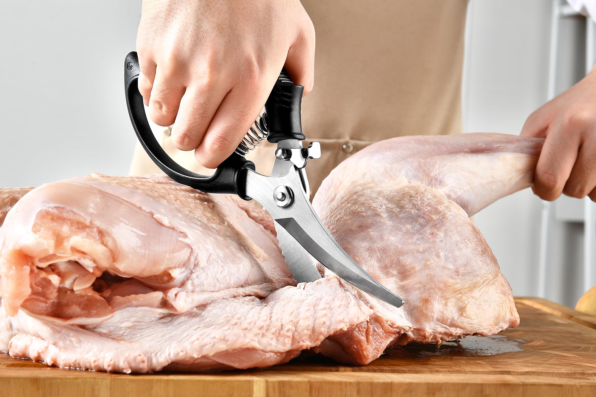 Gerior heavy-duty blades with anti-slip micro-serration for secure grip
