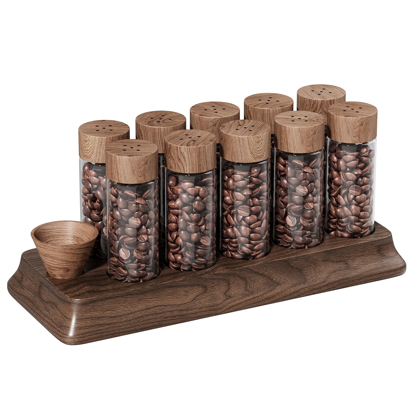 Gernshe complete set with stand, funnel, and lids