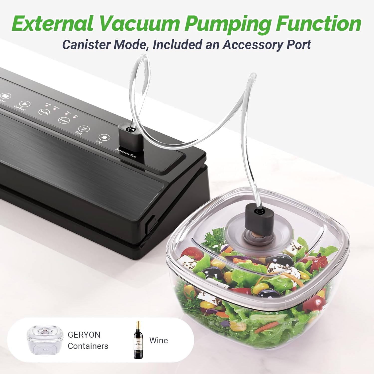 Geryon vacuum bags and rolls compatible with 12" width systems.