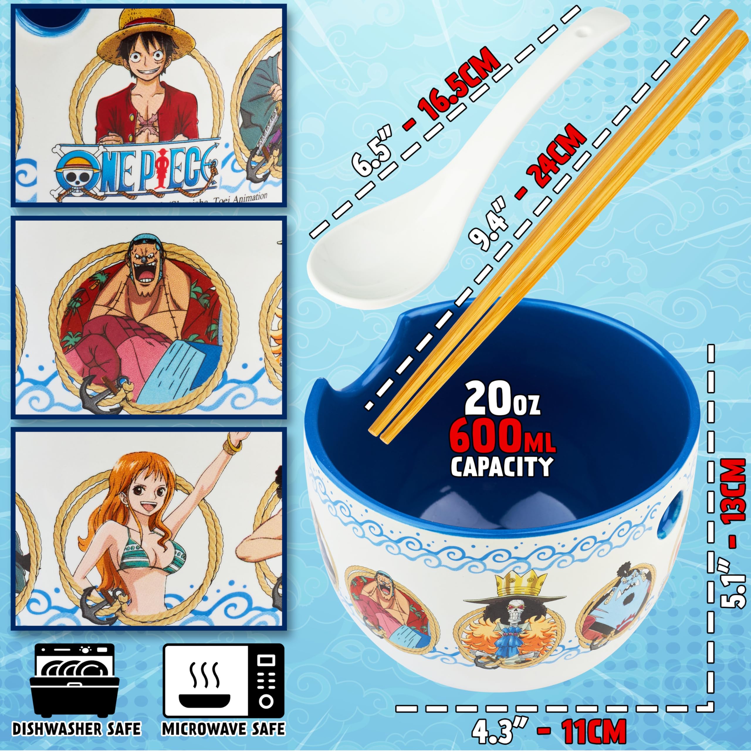 Get Trend One Piece anime gift set ideal for teens and adults