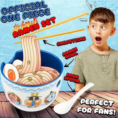 Get Trend One Piece ramen spoon for easy scooping of hot broth