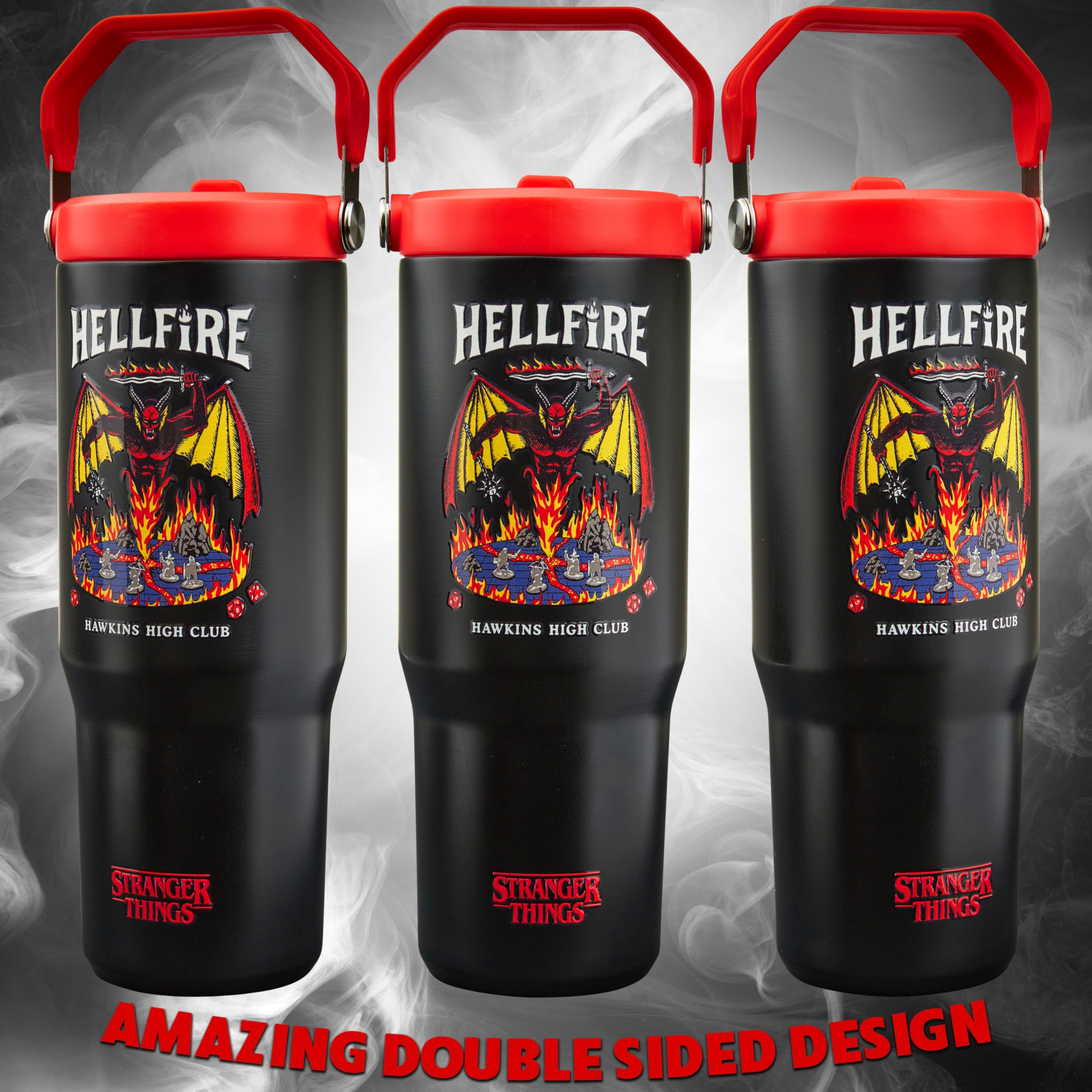 Get Trend Stranger Things tumbler ideal for travel and school commutes.