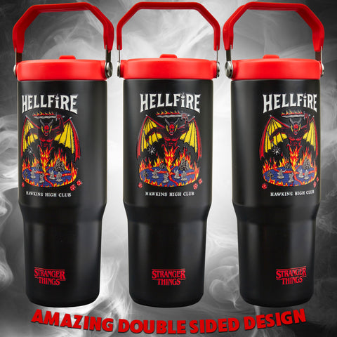 Get Trend Stranger Things tumbler ideal for travel and school commutes.
