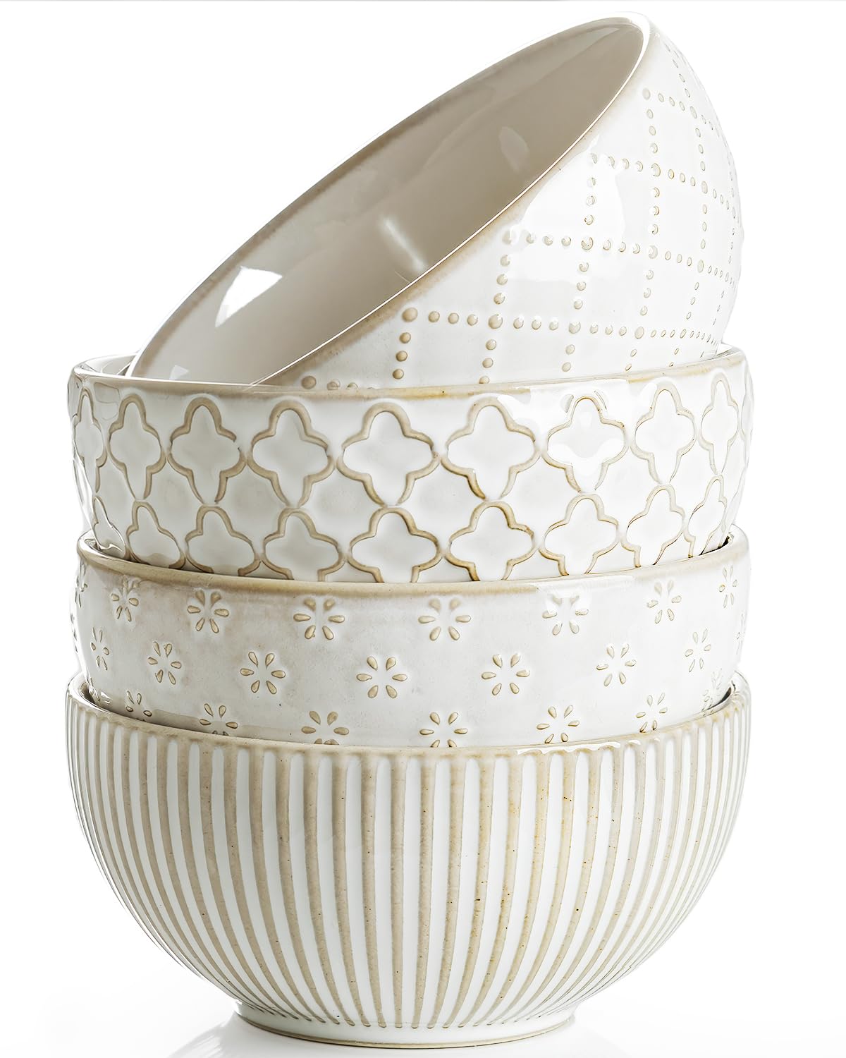 getstar ceramic bowl with embossed pattern 1, perfect for desserts and small servings