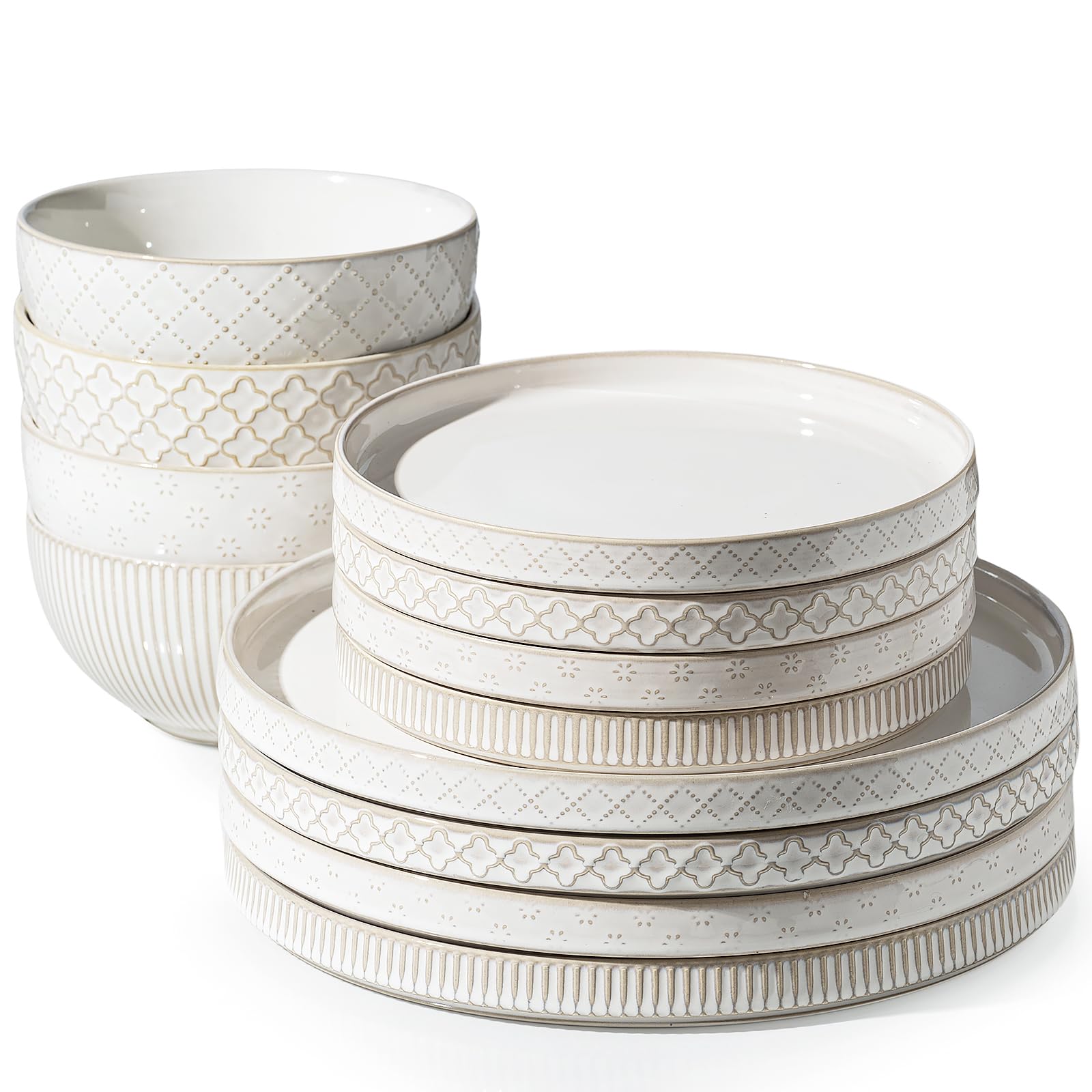 Getstar 10.5-inch dinner plate with a clean, modern design for everyday meals.