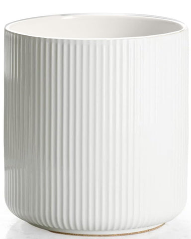 Getstar large ceramic utensil holder on the counter keeps spatulas organized.