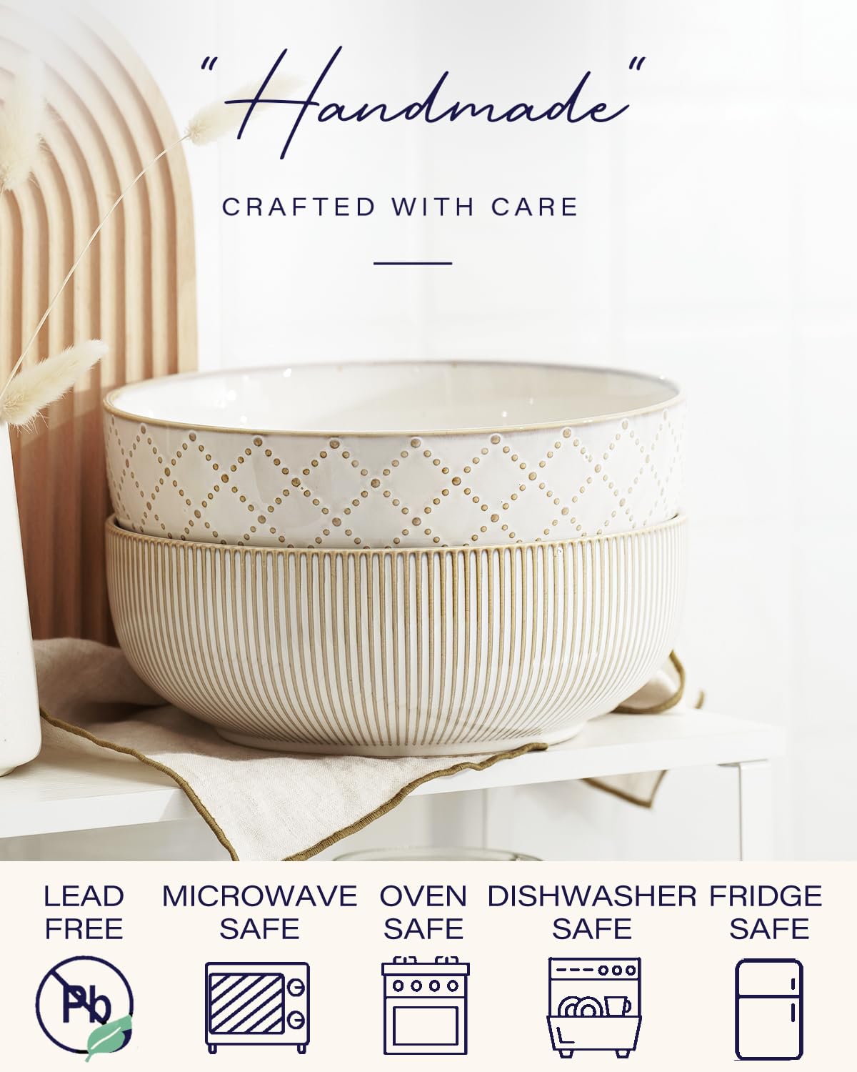 Getstar bowls are microwave and dishwasher safe for quick reheats and easy cleanup.