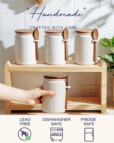 Getstar 4-piece set with spoons simplifies precise scooping for daily use.
