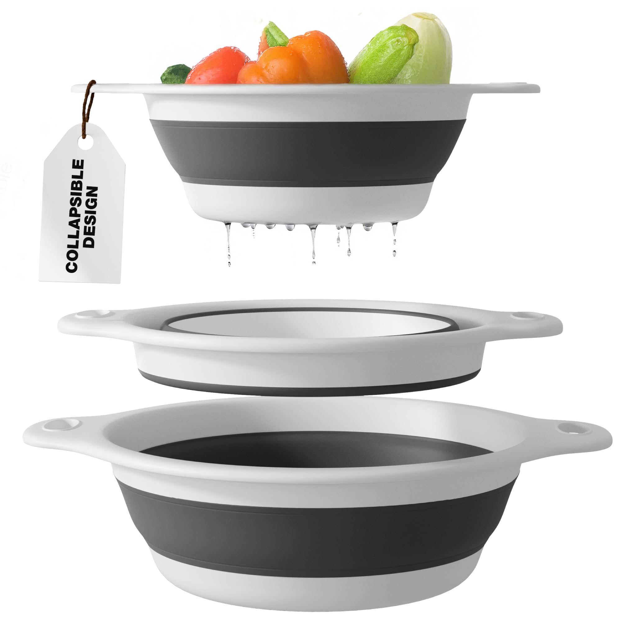 Gevoli universal fit works with most sink styles for mess-free draining.