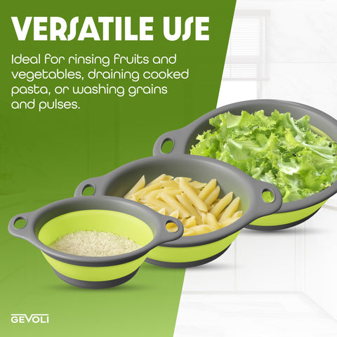 Gevoli green gray colorway adds modern style while enabling efficient drainage.