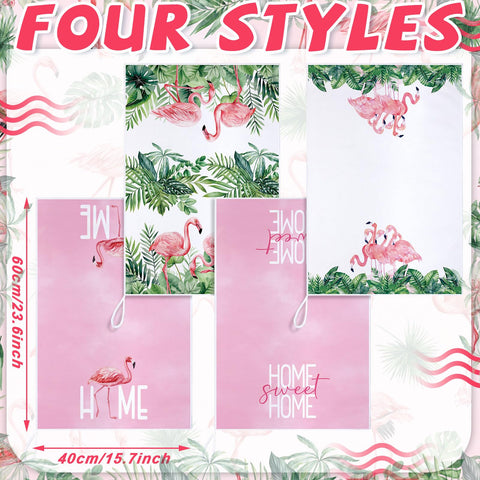 Geyoga spring floral tea cloths featuring sunflowers and daisies for quick wipe-downs