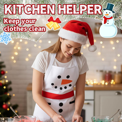 Geyoga winter apron covers from chest to knee during messes.