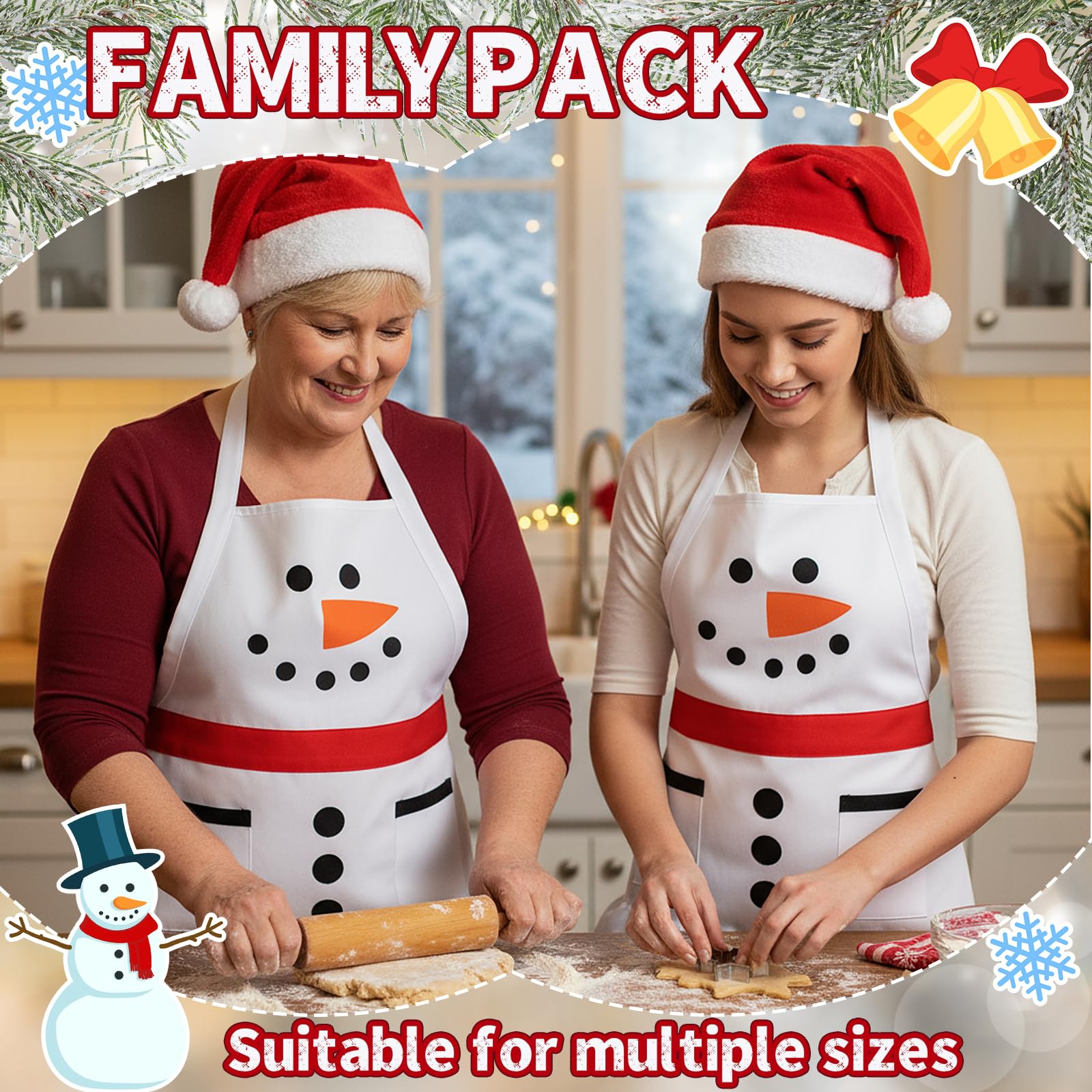Geyoga elf-themed apron brightens the kitchen and protects garments.