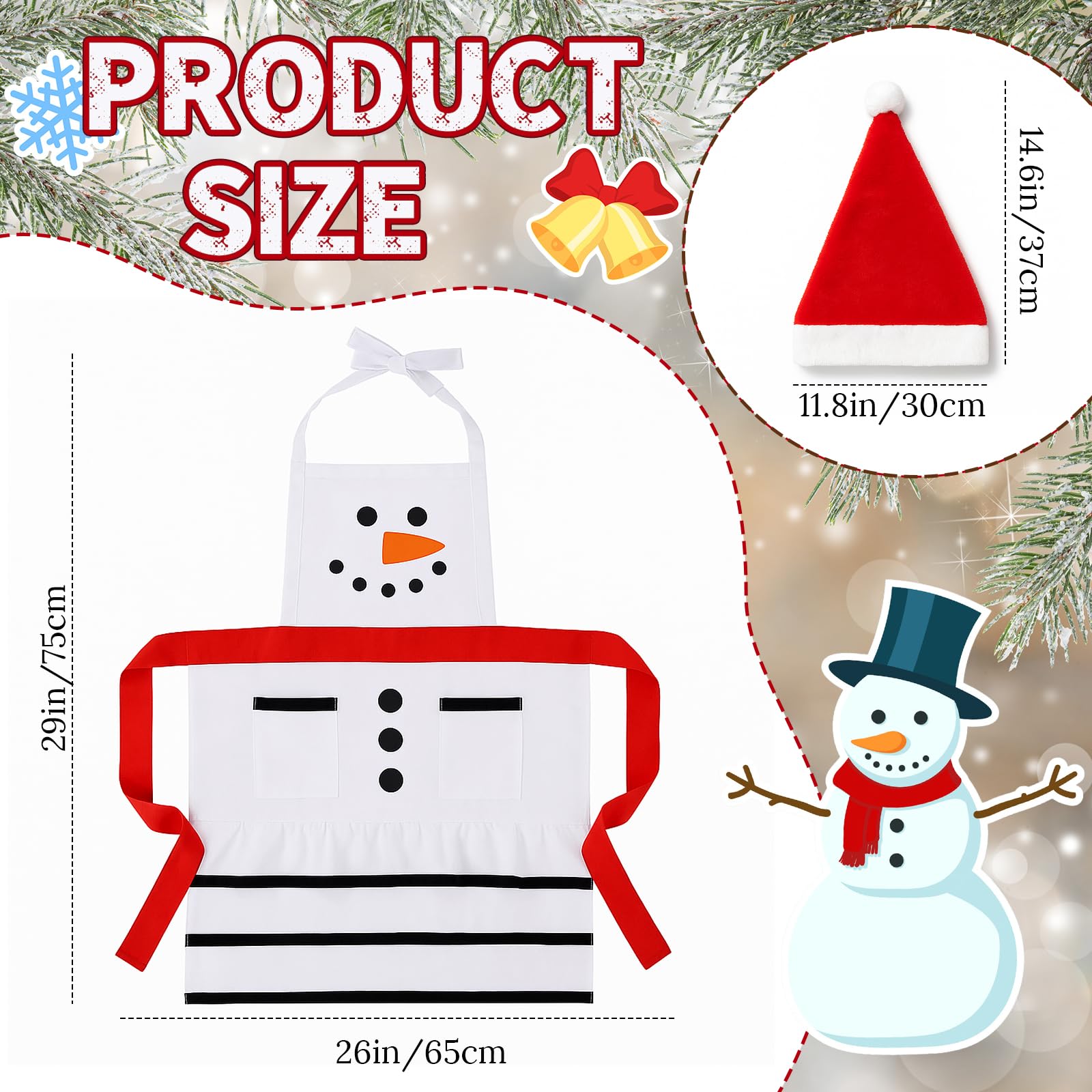 Geyoga gingerbread-man apron adds festive charm while keeping clothes clean.