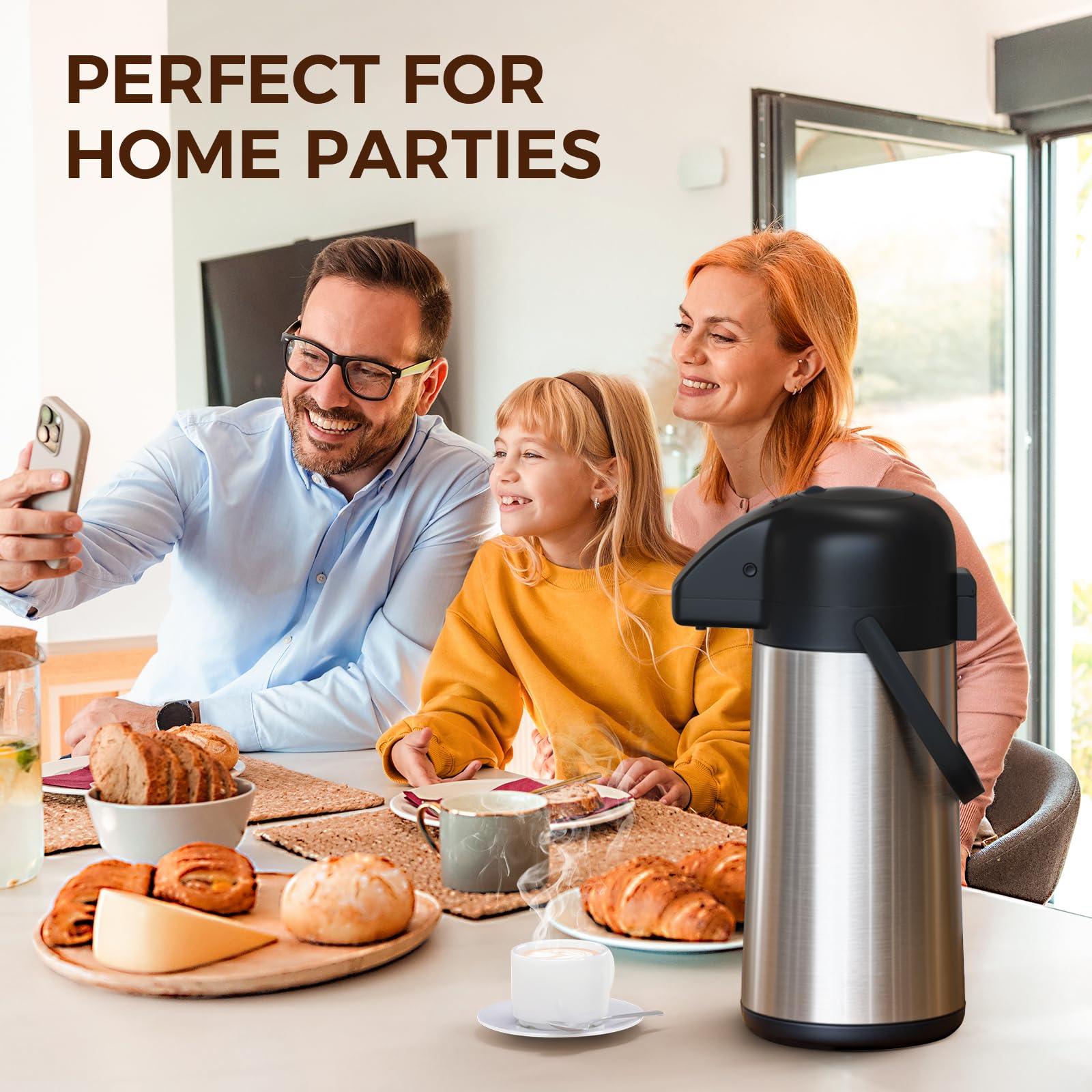 Gezoss insulated design keeps beverages hot for hours and cold longer.