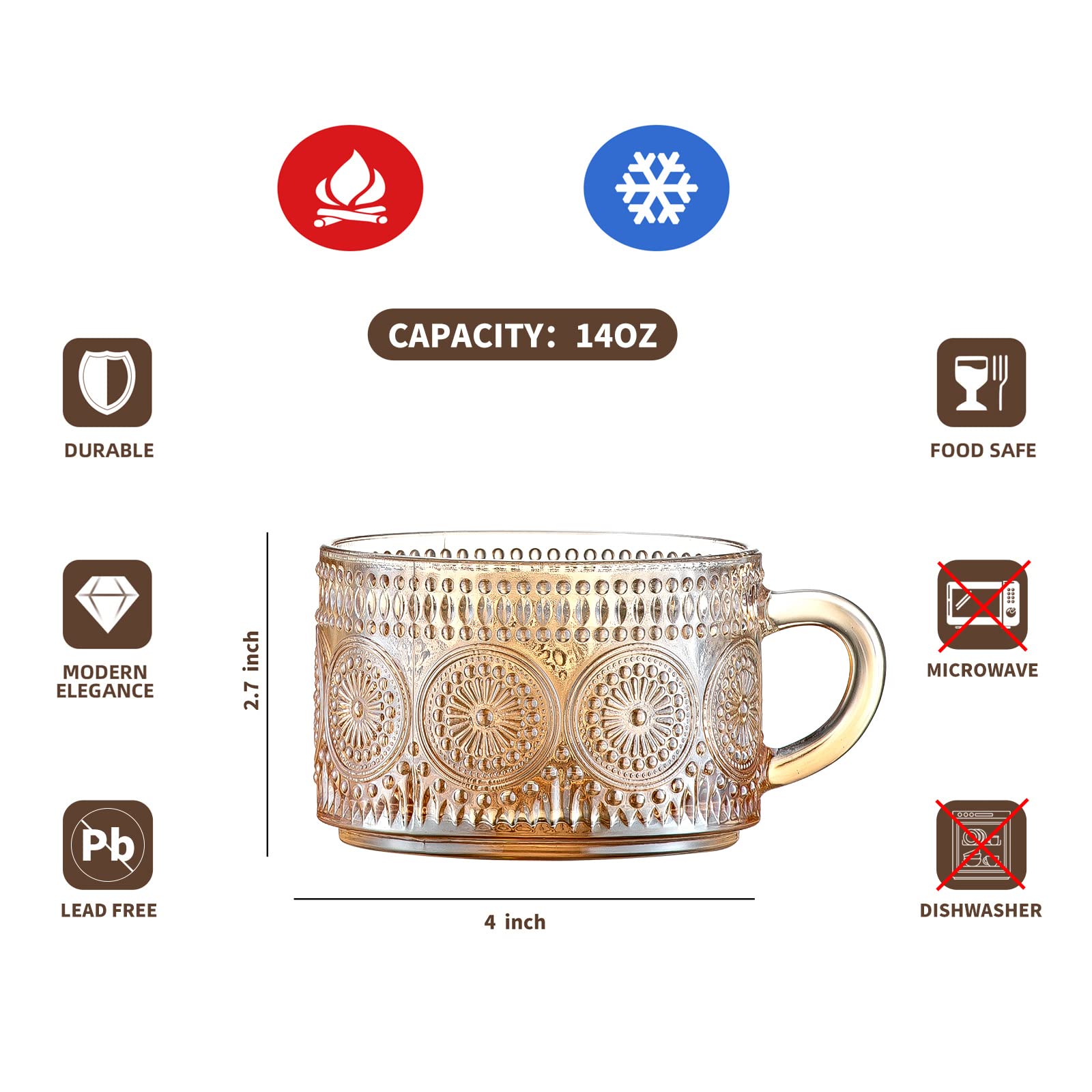 Gezzeny table setting with amber glow, enhances beverage presentation.