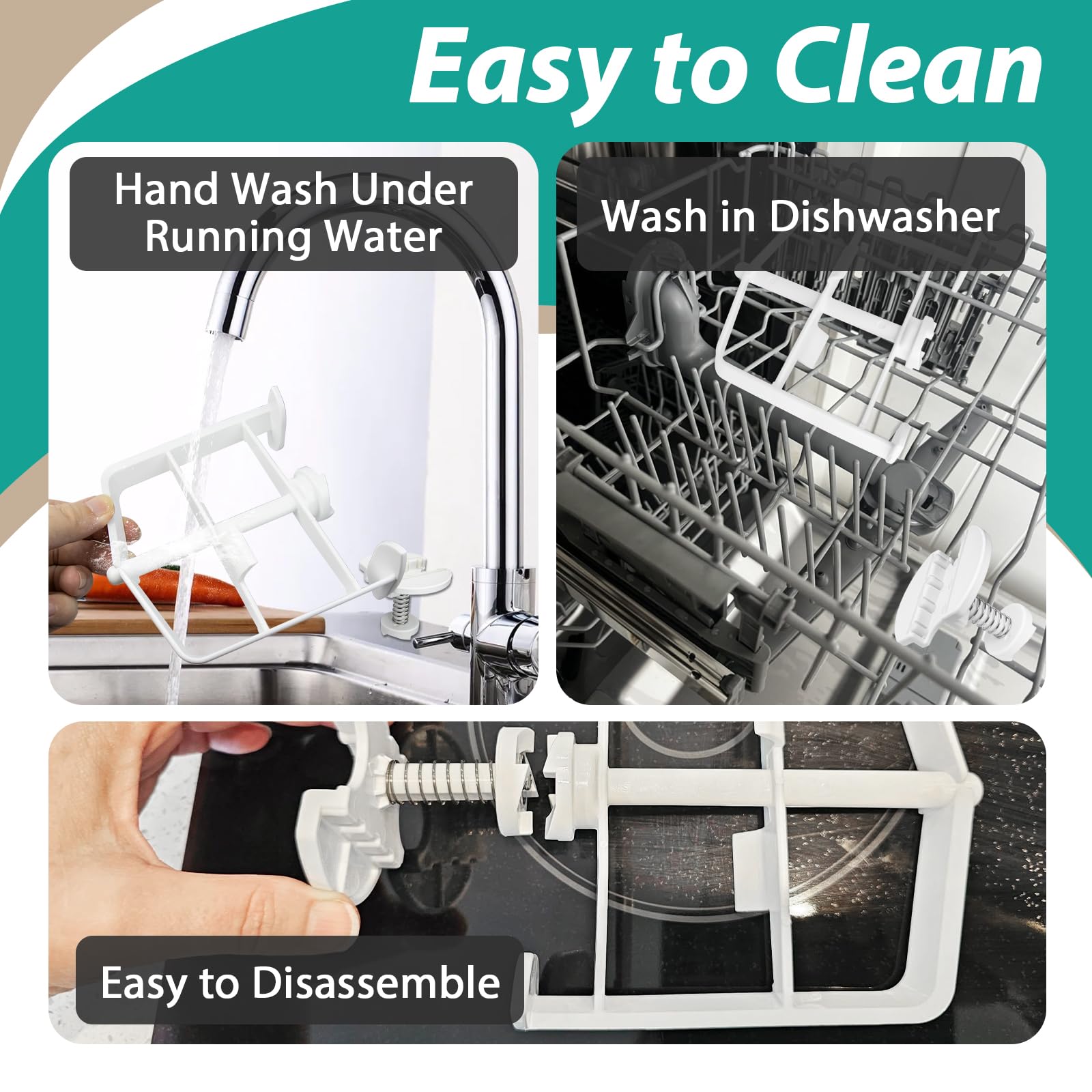 Gfdoso dishwasher safe drive assembly for easy cleanup