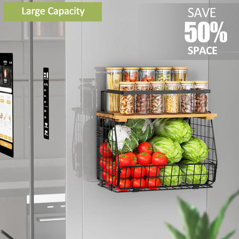 GGIU ventilated base helps keep produce fresh at a glance