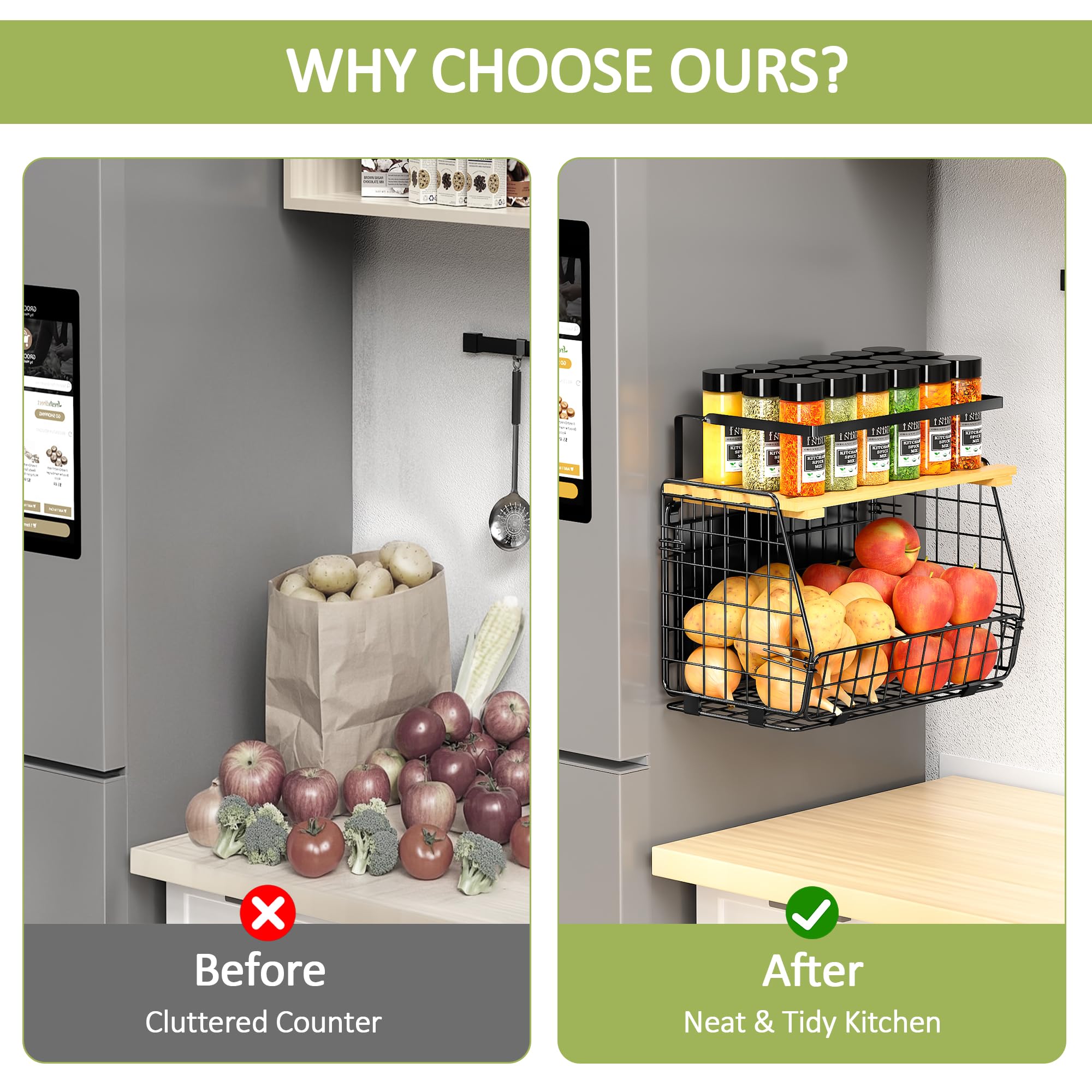 GGIU rust-resistant steel keeps a busy kitchen looking neat