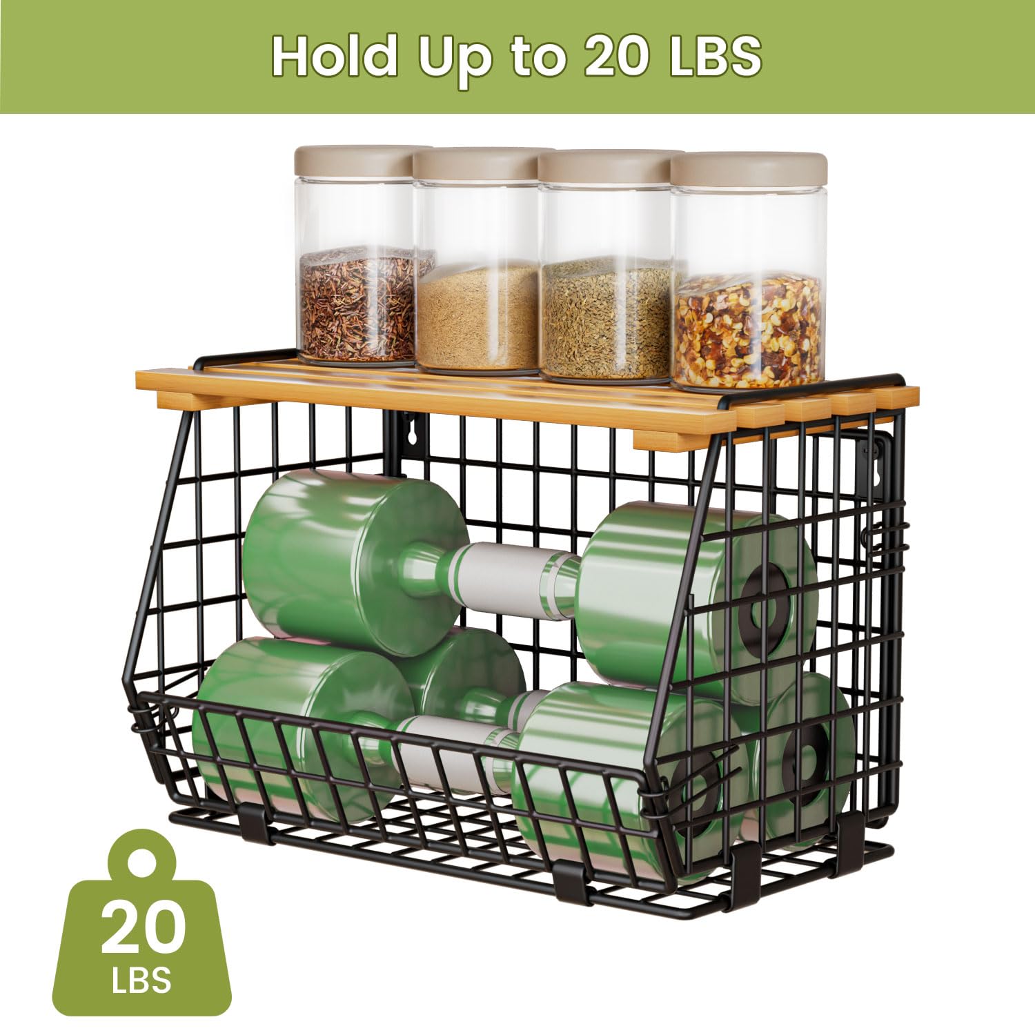 GGIU space-saving 3-pack design keeps the kitchen clutter-free.