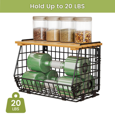 GGIU space-saving 3-pack design keeps the kitchen clutter-free.