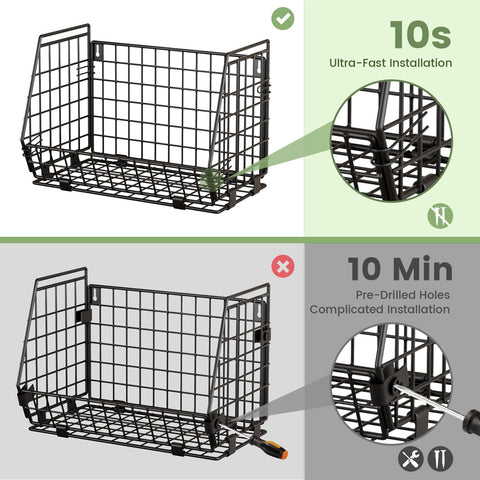 GGIU 3-pack set highlighting expanded storage in pantry.