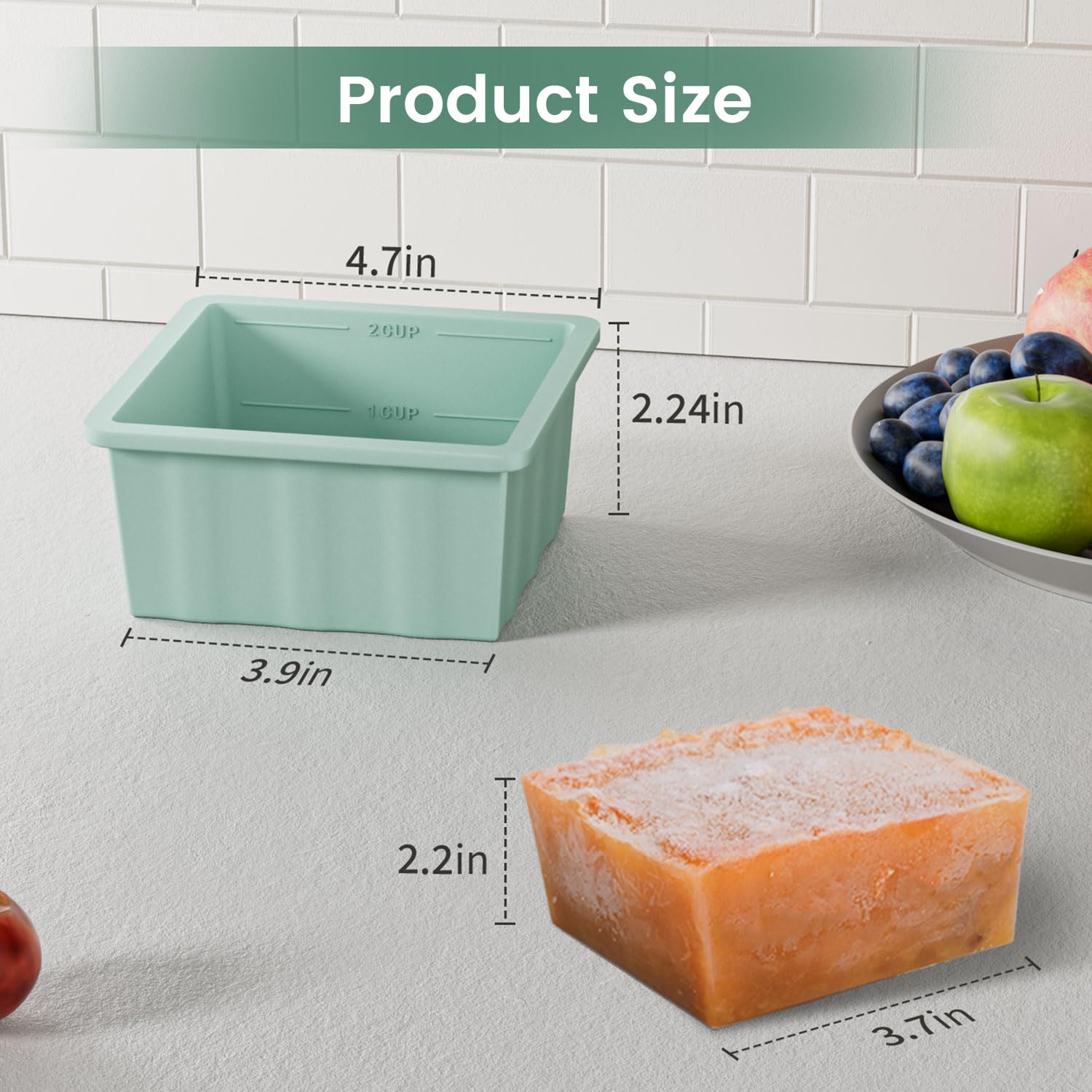GGOW trays freeze broths and sauces in convenient portion sizes.