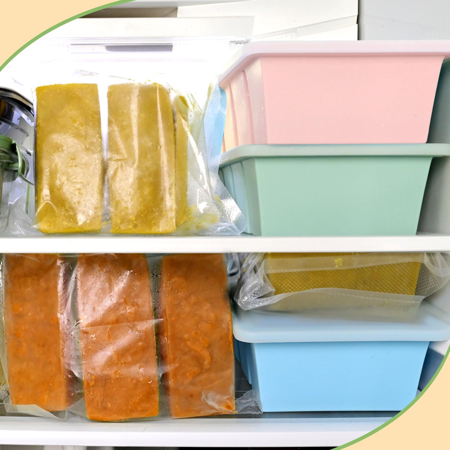 GGOW dishwasher-safe oven-safe freezer tray for easy cleaning.