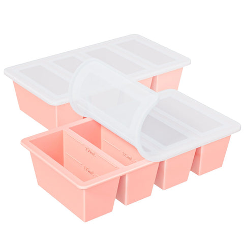 GGOW silicone freezer tray 125ml cubes for precise portions and quick meal prep.