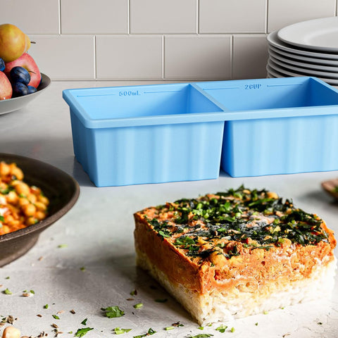 GGOW stackable freezer trays keep your freezer neat and organized.
