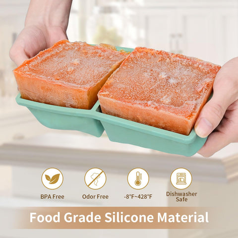 GGOW stackable freezer tray keeps your freezer organized and space-efficient.