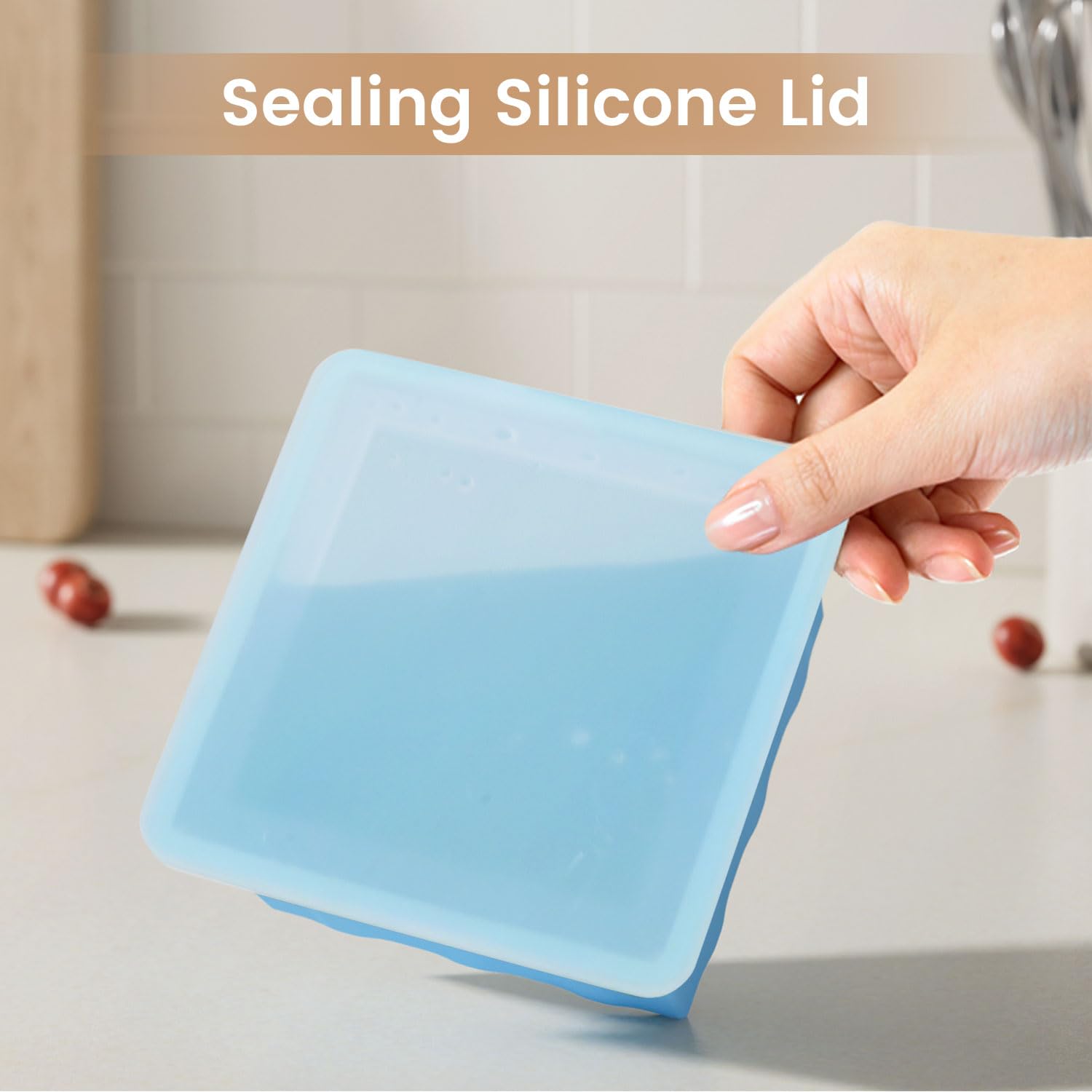 GGOW stainless-steel frame keeps the tray stable during transfer.