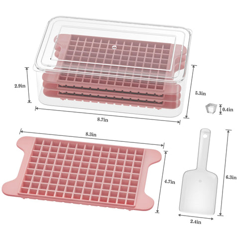 GGUW mini ice cubes ideal for cocktails and iced coffee.