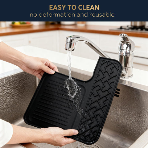GGV Ninja Luxe top mat provides storage space for small accessories.